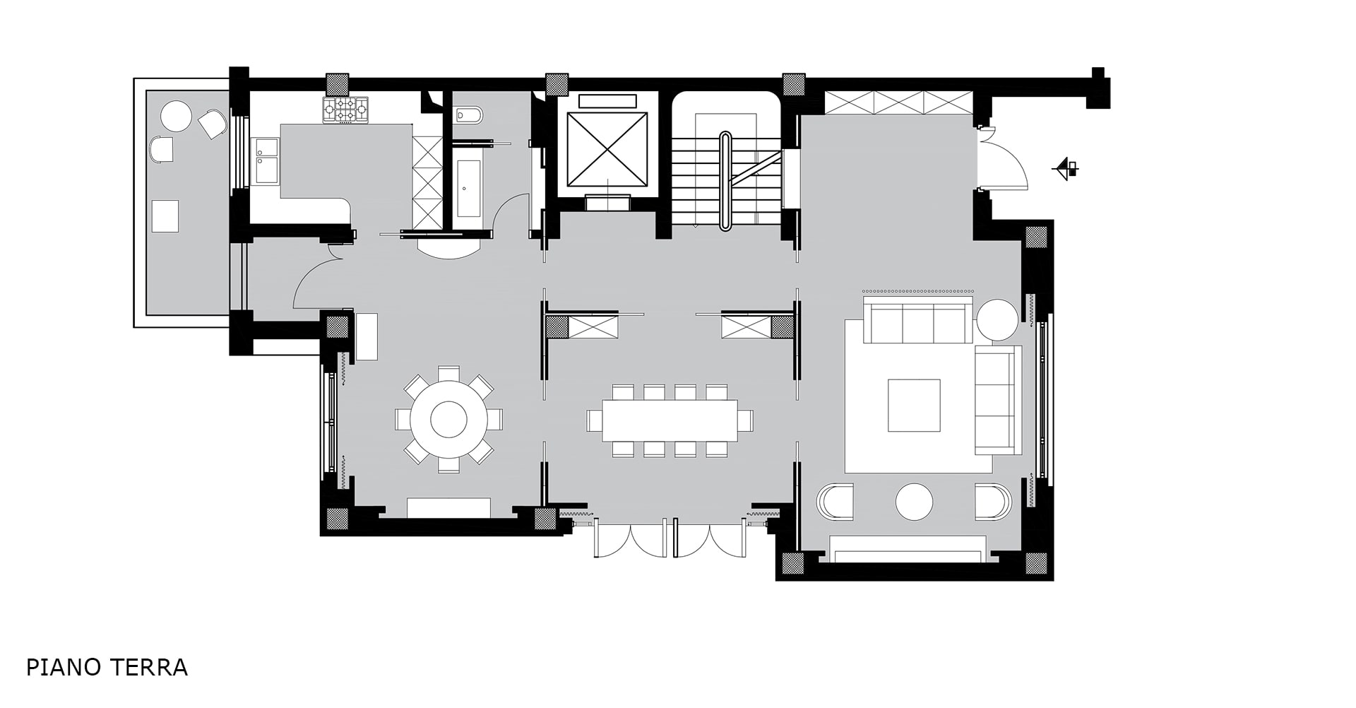 shanghai villa privata – piano terra