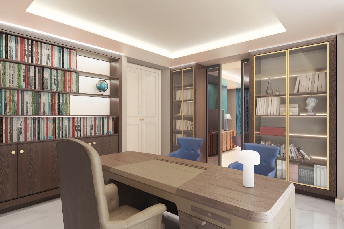 shanghai villa privata – piano secondo studio