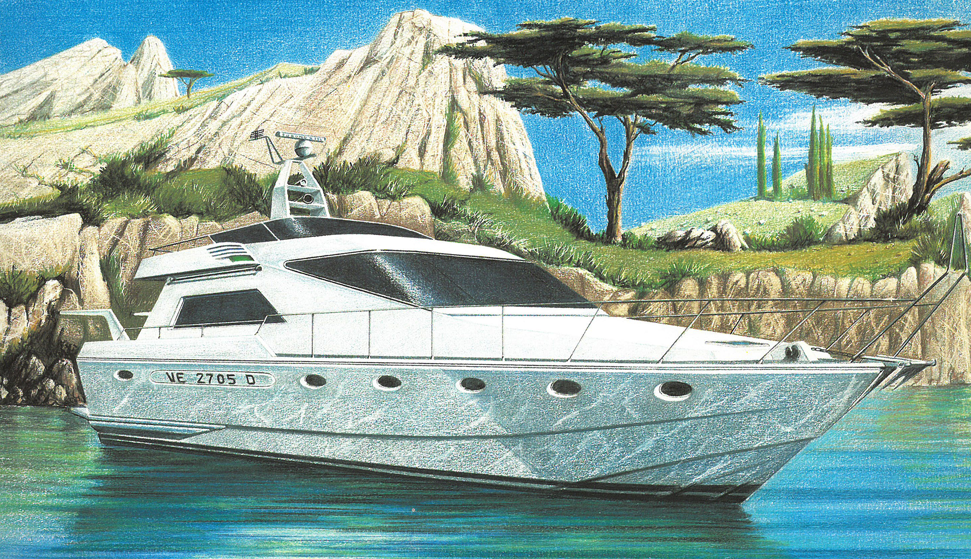 yacht – prospettiva